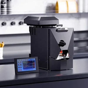 Akimita Factory 2nd Generation Electric Coffee Roaster LCD Touch Screen App Controlled Artisan System Thick Stainless Household