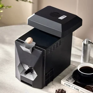 Akimita Home Electric Coffee Bean Roasting Machine Automatic Profile Roast Coffee Roaster with Digital Control Stainless Steel