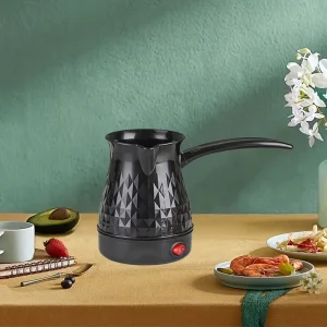 All Plastic Electric Mini Coffee Pot Fireproof Household Small Dry Hands-On Turkey Style