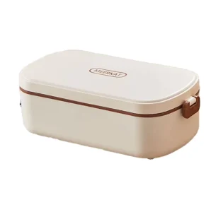 All Round Heating Electric Lunch Box with Plastic Lid Multi Function Office Worker Bento Box Plug In Temperature Control