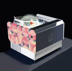 All in One Gelato Ice Cream Chinese Single Pot Portable Gelato Machine Miles Pro V1 Table Top Ice Cream Machine