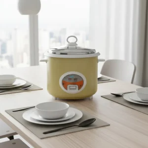 Aluminum Alloy Non Stick Multi Rice Cooker with Low Sugar Function 4.1-5L Capacity Electric for Home and Commercial Use
