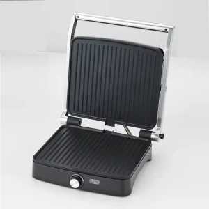 Aluminum Handle Type Electric Steak & Barbecue Grill Double Sided Non Stick Heating for Breakfast Household Electric Griddles
