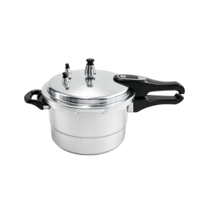 Aluminum Pressure Cooker Heat Resistant Black Bakelite Handle Steamer Multi-use for Gas Induction