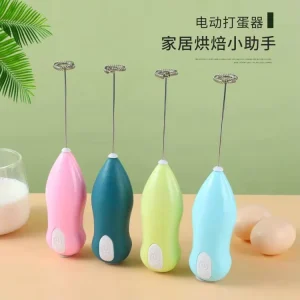 Amazon Hot Selling Milk Frother Handheld Milk Frother Battery Powered Electric Milk Frother