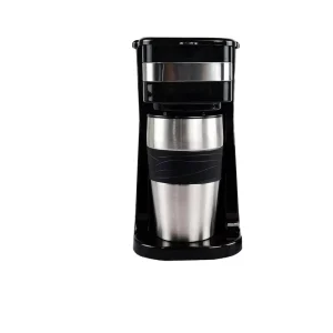 American Style Mini Plastic Portable Coffee Machine Office Small Household Automatic Drip Filter Grinder Electric