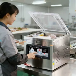 Ansenco Electric Desktop Chamber Food Vacuum Packing Machine Meat Grains Automatic Vacuum Sealer