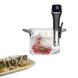 App Controlled Smart Sous Vide Slow Cooker 304 Stainless Steel Electric Multi Cooker with Digital Timer Automatic Control