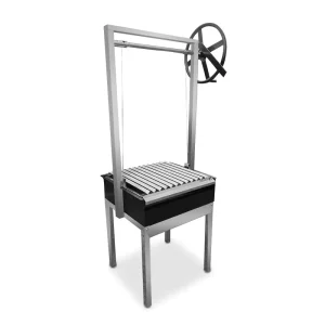 Argentinian Grill BBQ Grill Santa Maria Grill Stainless Steel Vertical Rotisserie Grill for BBQ Restaurant HDL13