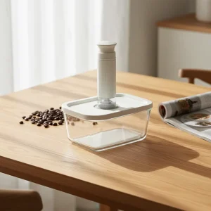 Authentic Modern Food Vacuum Pump Plastic Portable Home Handheld Vacuum Sealer for Party Kitchen Use with Injection Technology