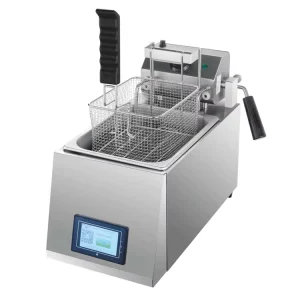 Auto Lift Countertop Deep Fryer for Fried Chicken and French Fries Professional Commercial Electric Bulk Frying Machine