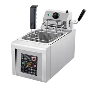 Auto Lifting Deep Fryer Electric Frying Pan Automatic Lifting Electric Fryer Timed Fry Fast Food Intelligent Auto Lift-up Fryer