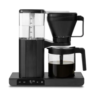 Auto Pause Brewing Programmable Electric Pour Over Drip Coffee Maker with Plastic Housing for Household & Hotel Use