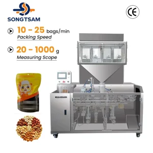 Automatic 200 1000 Gram Stand up Premade Pouch Packing Machine for Coffee Bean Seed Potato Chips