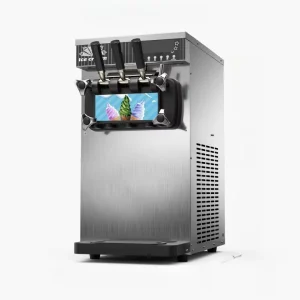 Automatic 3 Flavors Soft Serve Ice Cream Making Commercial Ice Cream Machines for Business Icecream Truck