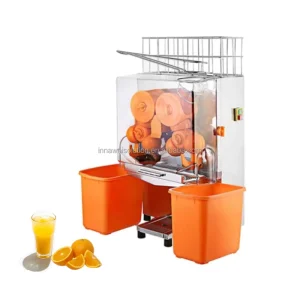 Automatic Citrus Juicer Commercial Orange Juice Extractor Machine Fresh Orange Juicer Electric Stainless Steel Juicing Machine