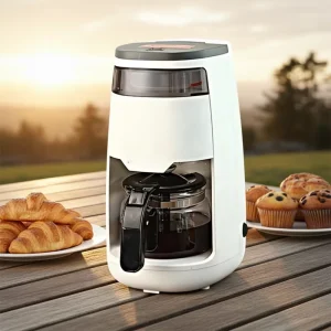 Automatic Coffee Machine Electric Coffee Maker Machine with 3-5 Cup Capacity Fully Automatic Drip Coffee Maker Machine