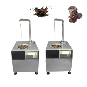 Automatic Commercial Chocolate Fountain Melting Spread Machine Chocolate Dispenser Tempering Machine