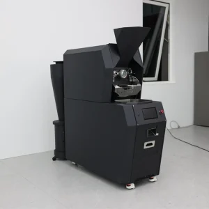 Automatic Commercial Coffee Roasting Machine 1 4kg Gas Smart Control Stainless Steel Household Use