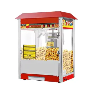 Automatic Commercial Electric 6 Ounces Industrial Home Popcorn Makers with Heating Element for Commercial Popcorn Machine