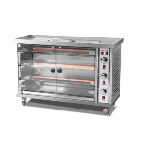 Automatic Commercial Electric Gas Chicken Roaster Rotisserie Oven Pork Knuckle Roaster 1 Year Warranty