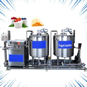 Automatic Commercial Factory Yogurt Milk Maker Filling Sealing Machine Production Line