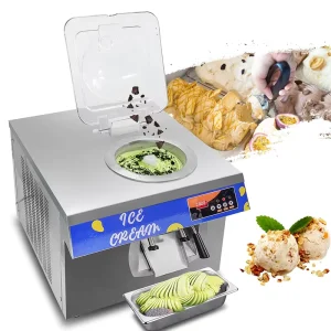 Automatic Commercial Ice Cream Maker Gelato Making Machine Hard Ice Cream Machine for Business Food Truck Italian 24L H