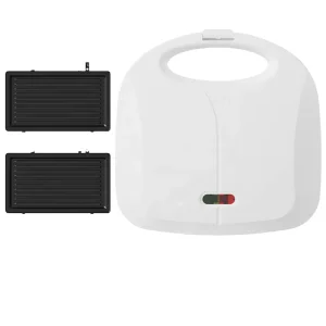 Automatic Compact Electric Waffle Sandwich Maker Non-Stick Aluminum Multifunctional Plate Adjustable Household
