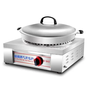 Automatic Constant Temperature Commercial Steamed Bun Stove Electric Food Steamer for Canteen Restaurant Bakery
