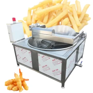 Automatic Deep Fryer Oil Water Separation Fryer Potato Chips French Fries Fish Ball Deep Fryer with Temperature Control