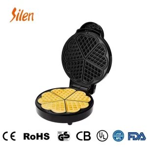 Automatic Detachable Non-stick Coating Press Mini Waffle Makers 1000 W Waffle Iron 6 in 1 Sandwich Maker Grill