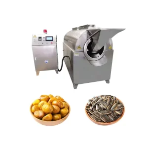 Automatic Electric Coffee Bean Roaster Nut Peanut Roasting Machine