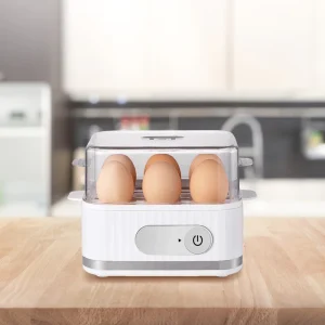 Automatic Electric Egg Boiler Machine for 6 Eggs Fast Safe with Dry Burn Protection OEM ODM