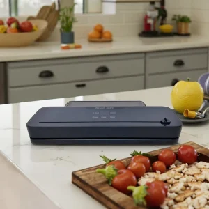 Automatic Electric Food Vacuum Sealer Machine QH 5251 100W Dry Wet Modes Vacuum Sealing System for Home Kitchen Food Storage