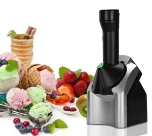 Automatic Electric Household Ice Cream Maker Frozen Fruit Dessert Pressing Machine Yogurt Milkshake Squeezer