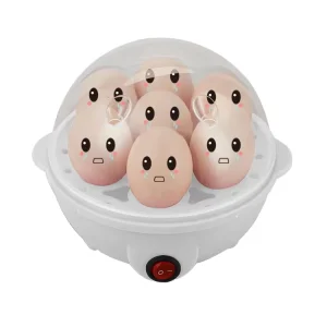 Automatic Electric Poached Egg Maker 7 Egg Steamer with Auto Shut Off and App Control for Household Use