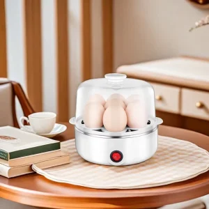 Automatic Electric Poacher and Boiler Plastic Kitchen Cooking Egg Maker for Soft Boiled Eggs Machine Egg Cooker