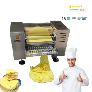 Automatic Electric Portable Mille Crepe Maker Machine 220V Rectangular Crepe and Pancake Maker