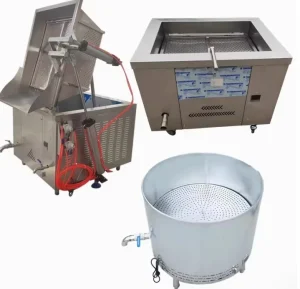 Automatic Electric Stainless Steel Deep Fryer for Snack Food French Fries Potato Chips Groundnut Tofu Fish Chicken Feet Lobster