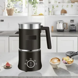Automatic Factory Direct Selling 5 in 1 Detachable Electric Milk Frother for Household Kitchen Use