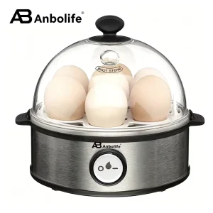 Automatic Fast Boiled Egg Cooker Smart Stainless Steel Electric Household Egg Steamer Boiler Double Layer