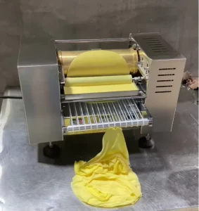 Automatic Flanging Lasagna Cake Machine Commercial Multi-functional Pancake Egg Dumpling Crust Durian Lasagna Cake Crust Machine