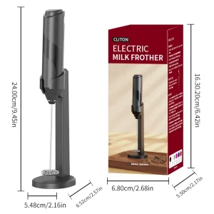 Automatic Foam Maker Milk Steamer Handheld Coffee Whisk Milk Frother