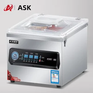 Automatic Food Vacuum Sealer Machine Stainless Steel Wood Glass Paper Compatible Dry Moist Home Kitchen Warranty