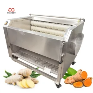 Automatic Ginger Washing Production Line Ginger Washing and Cleaning Machine for Turmeric Ginger Farms