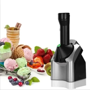 Automatic Ice Cream Maker Electric Frozen Fruit Dessert Ice Cream Pressing Machine DIY Frozen Yogurt Milkshake Squeezer Children