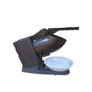 Automatic Ice Crusher Shaver Machine Commercial Household Electric Ice Shaving Snow Cone Maker for Milk Tea Shop