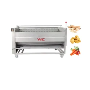 Automatic Impurity Polishing Vegetable Food Peeler Washer Cleaning Washing Cassava Potatoes Carrots Onions Ginger