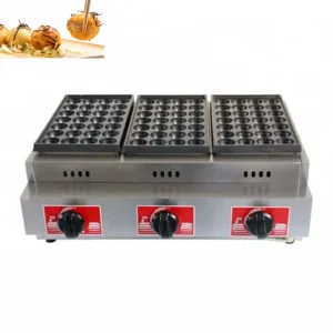 Automatic Japanese Snack Machine Electric Gas Takoyaki Maker Fish Ball Machine Octopus Balls Machine