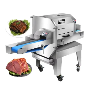 Automatic Meat Slicer Machine for Sausage Beef Ham Cooked Meat Cheese Cutting Slicing Machine